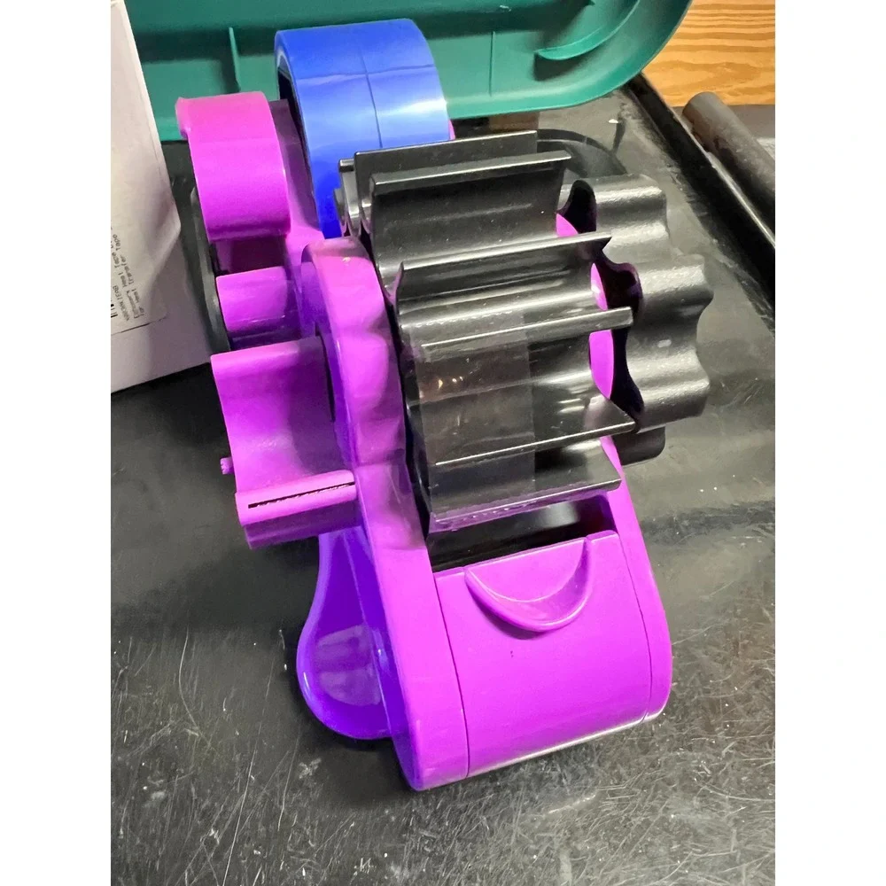 Echomerx Multi-Roll Tape Dispenser Purple Watermill Desktop Packaging New‎